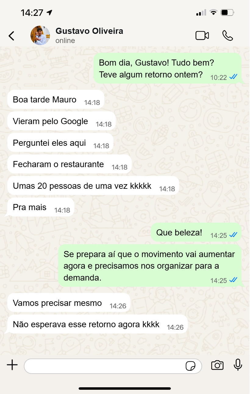 Depoimento - Gustavo Oliveira