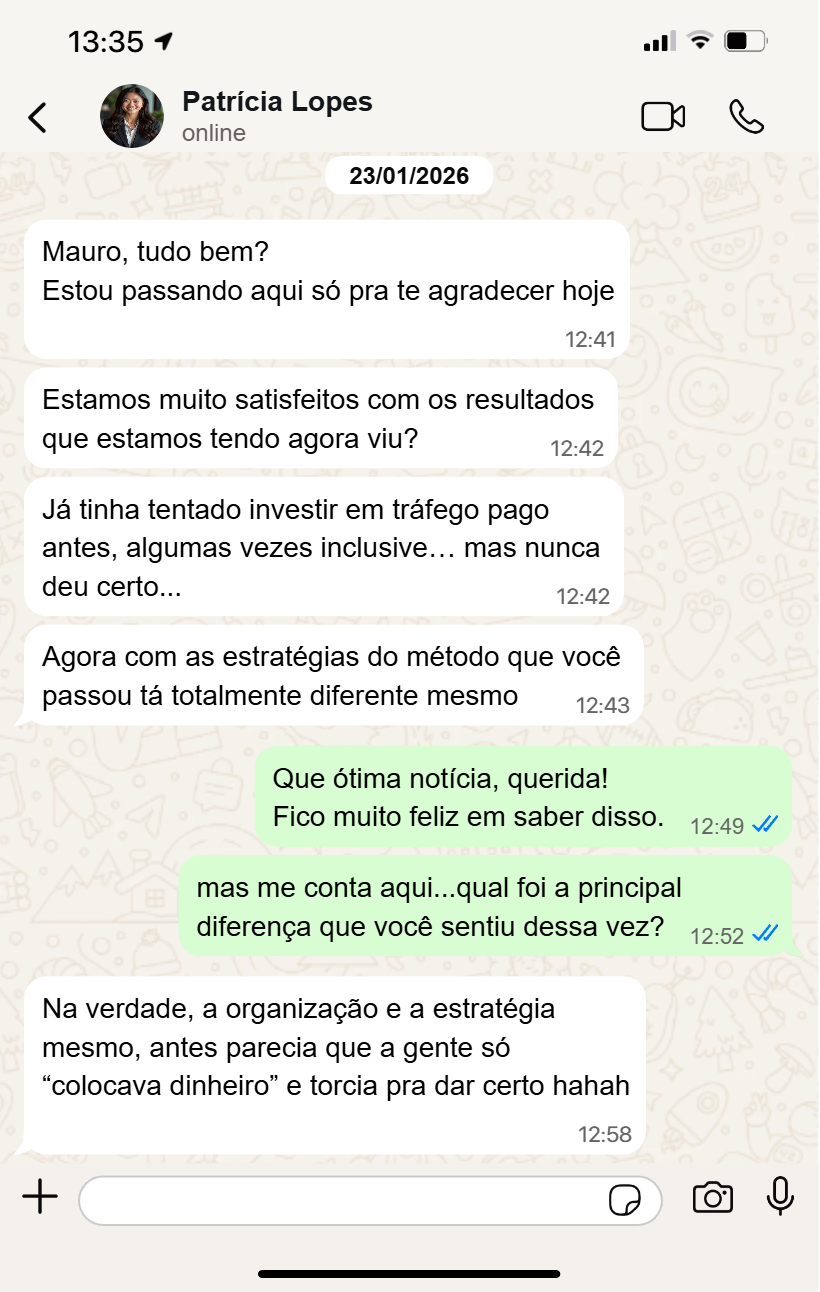 Depoimento - Patrícia Lopes